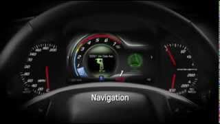 2014 Corvette Stingray Digital Cluster Display Demo [upl. by Sonitnatsnok]