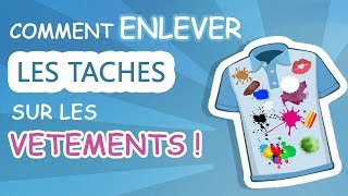 Enlever les taches des vêtements [upl. by Eilliw]