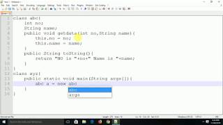 toString method in java hindi 29 [upl. by Pren]