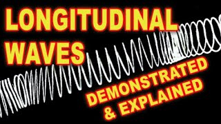 GCSE Physics  Intro to Waves  Longitudinal and Transverse Waves 61 [upl. by Norehc859]