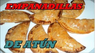 EMPANADILLAS de ATÚN con la MITAD de CALORÍAS Facilisimas de hacer AL HORNO [upl. by Acsicnarf]