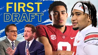 Mel Kiper amp Todd McShays 2023 NFL Draft Preview  First Draft [upl. by Annavaig]