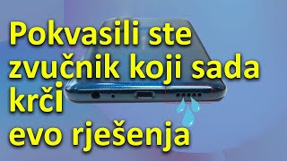 Pokvasili ste zvučnik i on krči  Voda u zvučniku  evo rješenja [upl. by Reinnej117]