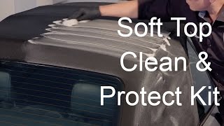 How to use Autoglym Convertible Soft Top Clean and Protect Complete Kit [upl. by Rachele892]