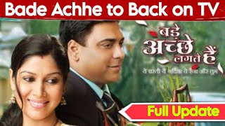 Bade Achhe Lagte Hai to Back On TV  New Season  Sony TV Revamped  Full Update [upl. by Noreh571]