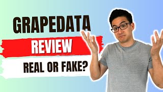 GrapeData Review  Best Survey Site To Earn OR A Waste Of Time Shocking [upl. by Schuyler]