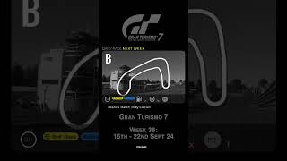 GT7 Week 38 Next weeks Daily Races [upl. by Sadoff]