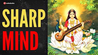 ANCIENT SARASWATI MANTRA FOR A SHARP MIND AND FOCUS [upl. by Atteynod]