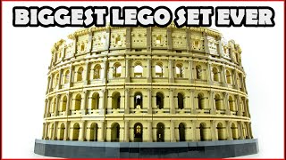 Biggest LEGO set Ever  10276 Colloseum  9036 pcs  Creator Expert  Speed Build amp Unboxing [upl. by Trask708]