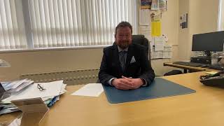 Interview with new headteacher at St Marks Harlow John Taylor [upl. by Leidba]