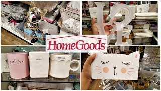 HOMEGOODS SHOP WITH ME OFFICE DECOR DESK IDEAS WALK THROUGH 2018 [upl. by Elyc]