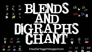 Blends and Digraphs Chant [upl. by Oralee405]