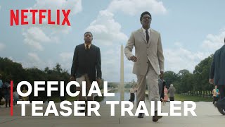 RUSTIN  Official Teaser Trailer  Netflix [upl. by Brand]