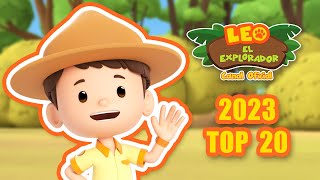 🎀✨ ¡TOP 20 DE LOS ANIMALES MÁS POPULARES DE 2023 💯🎉  Leo El Explorador  Animación Niños [upl. by Cyrillus679]