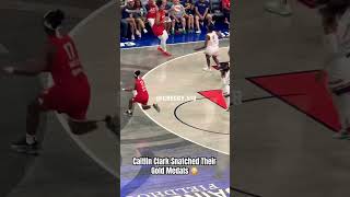 Caitlin Clark did this after being left off USA team wnba basketball caitlinclark [upl. by Nosnek]