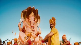 Bappa Moraya Feat Dharmesh Sir  Angarki Marathi Movie Song [upl. by Cynarra657]