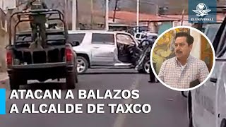 Balean camioneta de Mario Figueroa alcalde de Taxco Guerrero [upl. by Nodyl]