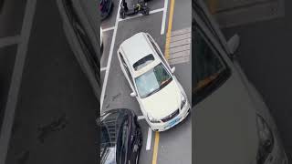 Best parallel parking from best driver driver car parking sportscar parallel easyparking [upl. by Anwahsiek336]