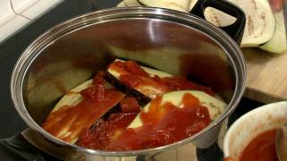 Healthy Eggplant Casserole Recipe Part 2 Vegetarian Imambaildi [upl. by Mady858]