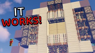 Minecrafts Largest Piston Doors [upl. by Dillon]