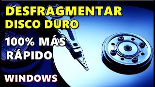 COMO DESFRAGMENTAR DISCO DURO EN WINDOWS 1087 100 MÁS RÁPIDO 2017 [upl. by Tenej]