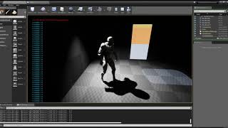 Testing MedicalDogs ThiefSplinter CellStyle Shadow Detector in UE4 [upl. by Milli]