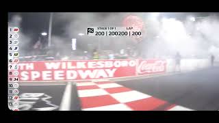 Joey Logano wins all star race incar cam with burnout [upl. by Natividad969]