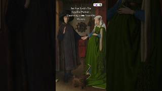 The Arnolfini Portraitshorts art artist painting arthistory fineart artlovers arte artwork [upl. by Enaerb]