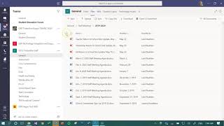 Teams Folder Organization [upl. by Lleihsad648]