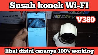 cctv v380 tidak bisa connect WiFi  cctvtutorial [upl. by Nowahs241]