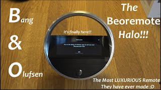 BampO Beoremote HALO Unboxing and First Look at the Most Luxurious Remote They have EVER Made in 4k [upl. by Roid]