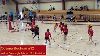 Cosima Buchser 28 Pin Hitter Highlights from Bulldog Tournament [upl. by Buatti35]