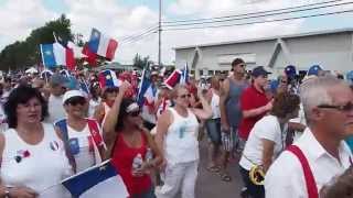 Claude et MJo 20150815 Le Grand Tintamarre de Bouctouche [upl. by Eggett709]