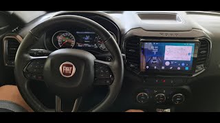 Central Multimídia Fiat Toro Volcano  Ranch 2019  9 Polegadas Kronos 9863  CarPlay e Android Auto [upl. by Novoj]