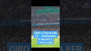 GIRO LITALIA PER TE NUOVO CORO CURVA NORD INTER inter seriea CURVANORD [upl. by Golliner823]