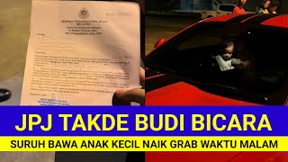 JPJ TAKDE BUDI BICARA SITA KERETA ORANG [upl. by Lutim729]