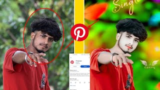 Pinterest Pinterest App Photo Edit कैसे करे  Pinterest Se Photo Editing Kaise Kare 2024 [upl. by Ruenhcs]