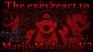 🔪🎃The Exes react to Mario Madness V2🎃🔪 Gacha Life 2  Reaction  Halloween Special 22 [upl. by Alyehc471]