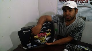 Unboxing  Asrock z77 Extreme 4 [upl. by Mahtal]