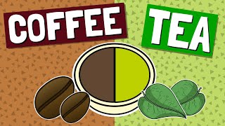 Caffeine in Coffee vs Tea  Health Benefits amp Can You Drink Too Much [upl. by Edlun]