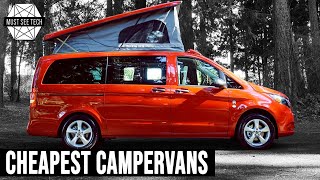 9 Cheapest Campervans Designed with Affordability in Mind Review of 2021 Models [upl. by Reider]