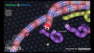 slitherio mod menu gameplay yorumda ve açıklamada link var [upl. by Notlrak]