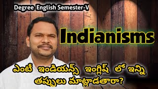 Indianisms indianism indianenglish degreesem5english [upl. by Keese473]