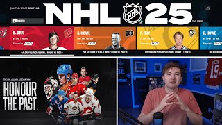 NHL 25 ALUMNI TEAMS ONLY FANTASY DRAFT [upl. by Karin202]