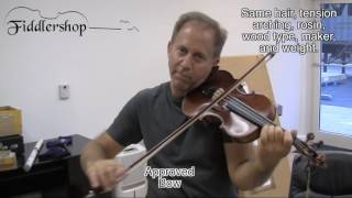 Importance of a Great Violin Bow [upl. by Stahl]