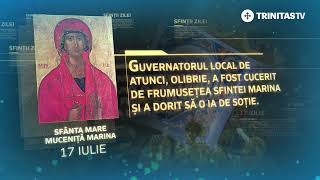 Sfânta Mare Muceniță Marina – 17 iulie Sinaxar [upl. by Lohrman447]