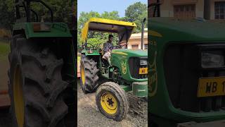 John Deere 5050d 7feet rotavator shorts viralreels nasimsarkar717 [upl. by Pebrook]