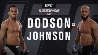 FOTN10 John Dodson vs Demetrious Johnson  EA SPORTS™ UFC® 2 [upl. by Jeffcott]