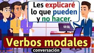 Conversación en español  Verbos modales  Diálogos cotidianos  Aprende español [upl. by Minna463]