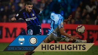 SPAL 12 INTER  HIGHLIGHTS  Matchday 08  Serie A TIM 201819 [upl. by Harwill51]